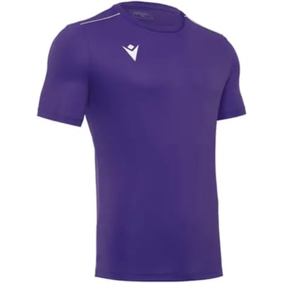 Macron Rigel Hero Shirt Korte Mouw Heren - Paars | Maat: M
