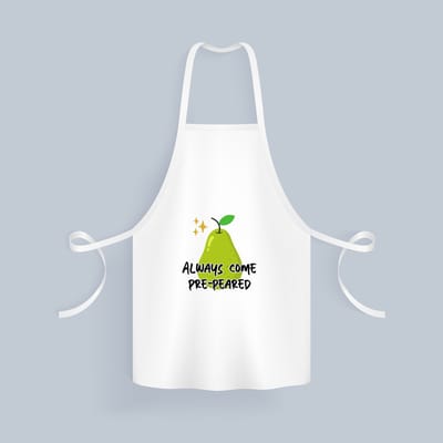 Akyol - collega cadeau Keukenschort - Collega - leuke cadeau voor een collega - leuke gift - geschenk - met leuke afbeelding - verjaardag - jubileum - peer cadeau - 82 bij 71 cm