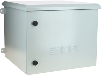 DSIT 9U outdoor wandkast IP55 - 600x600x500mm (BxDxH) - serverbehuizing - serverrack - serverkast - 19 inch