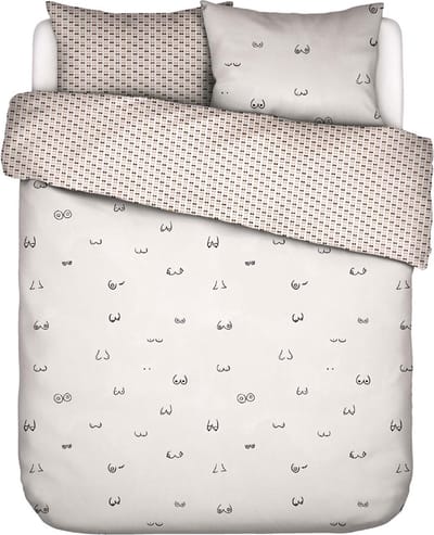Covers & Co Dekbedovertrek Booby Trap-1-persoons (140 x 200/220 cm)