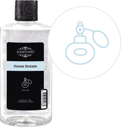 Scentchips® Ozone Stream - Geurolie Voor Oliebrander - Parfum Olie - Geurolie Voor Lampenolie - Geurlamp Olie - 475ml