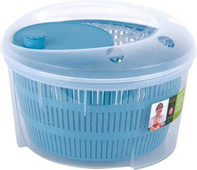 Juypal Slacentrifuge/slazwierder - blauw - kunststof - 4,5 liter - D24,5 x H16