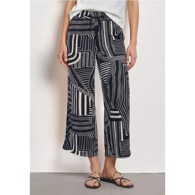 7/8 High Waist Culotte met patroon