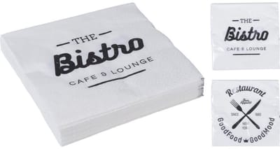 Excellent Houseware - Servetten 33x33cm-20st Bistro -