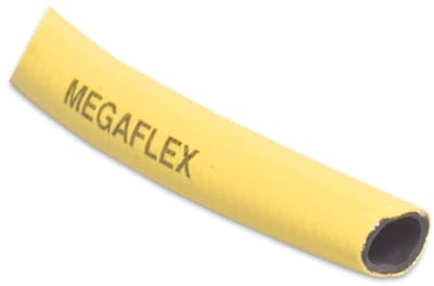 Profec Megaflex PVC-slang 25 mm (1") – geel – 6 bar – per meter (aaneengesloten geleverd)