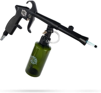 Spray Applicator Tool - Lucht Reiniger - Auto Interieur Reinigen - Krachtige Luchtstroom - 1000ml Fles - Zwart
