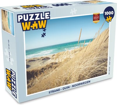 Puzzel Strand - Duin - Noorwegen - Legpuzzel - Puzzel 1000 stukjes volwassenen