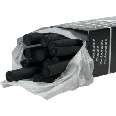 Houtskool Coates 7-9mm doos à 12 stuks