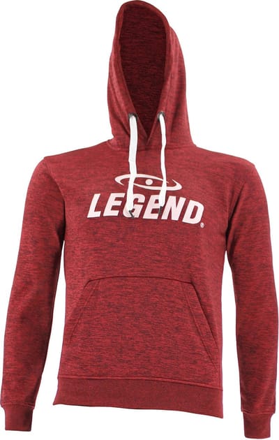 Hoodie Kids/Volwassenen trendy Legend design Rood  10-11 jaar