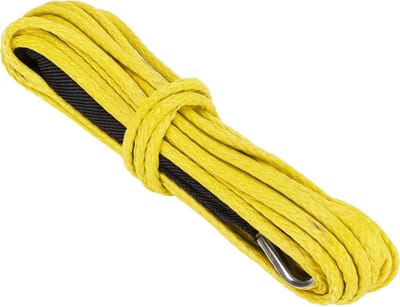 Kunststof lierkabel 6mm x 15m, sterke synthetische lierlijn tot 7700kg, duurzaam nylon voor auto’s, offroad voertuigen en mini trucks