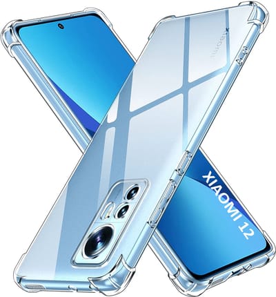 Hoesje voor Xiaomi 12 / Xiaomi 12X backcover Shockproof siliconen Transparant