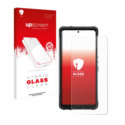 upscreen - Screenprotector voor Ulefone Armor 10 5G - Folie Beschermfolie Beschermglas transparant