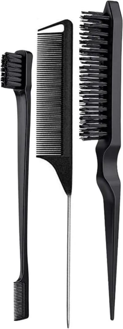Cabantis 3 delige Haar Accessoires Set – Franse Vlecht – Bruidskapsels – Haar - Zwart