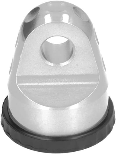 Winch Haak met Rubber Pad voor 2000 LB Last, Geschikt voor 12 LB Lieren en Touwen van 3/8" of Meer, Duurzaam en Betrouwbaar