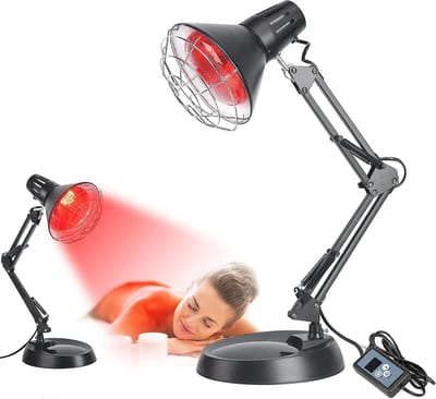 Infrarood verwarmingslamp 150W - Warmtelamp voor pijnbestrijding en lichttherapie