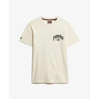 Superdry - Biker Rock Relaxed T-shirt - Heren - T-shirts