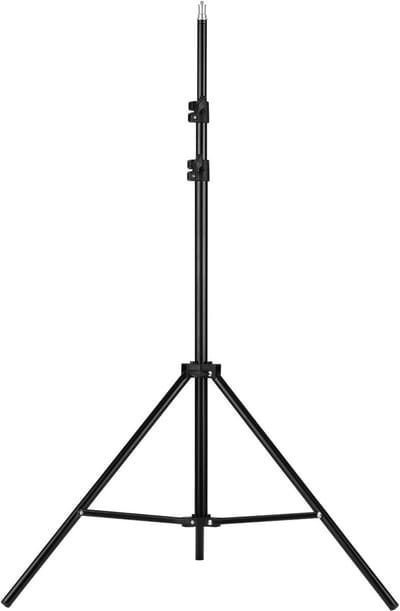 Verstelbare Metaal Statief voor Fotografie - Hoogte 1.6M - Stabiele Lichtstandaard