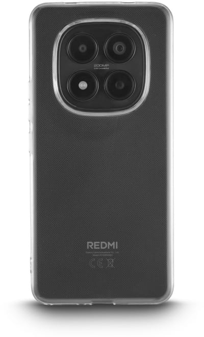 HAMA hoesje geschikt voor Redmi Note 15 pro 4G - Always clear cover - anti-vergeling - Transparant