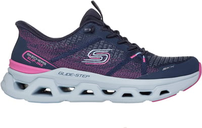 Skechers-150513 nvpk- instap- slipin -dames-blauw