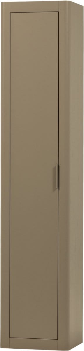 WOOOD Gunnar Smalle Hoge Kast - Grenen - Mud -217x45x39