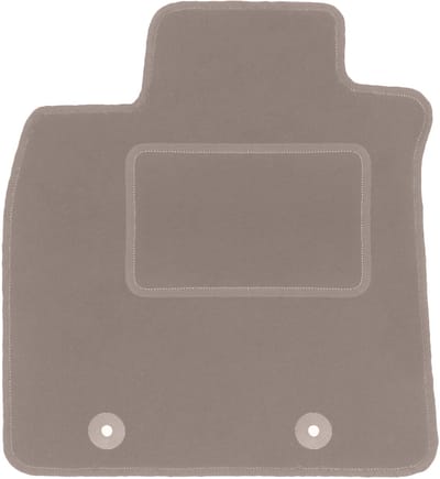 Beige bestuurdersmat voor: Toyota Avensis III T27 stationwagen, liftback, sedan (2009-2018)