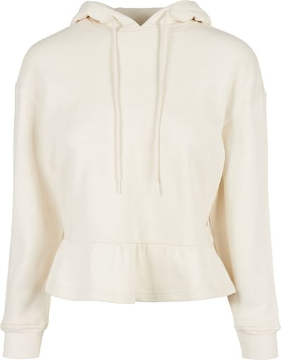 Hoodie Urban Classics ladies organic volants (Grandes tailles)