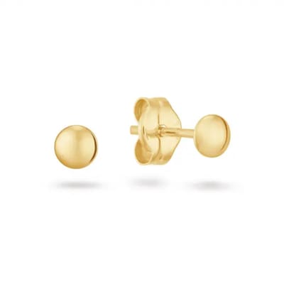 Jackie Holland 3mm Oorbellen JKE25.583 14 Karaat Goud
