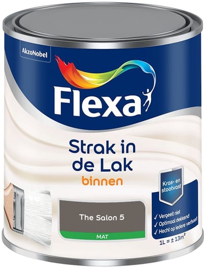 Flexa - Strak In De Lak Binnenlak Mat - The Salon 5 - Mengverf - 1 L