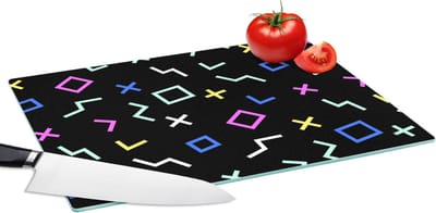 Glazen Snijplank - 39x28 - Game Console - Vector - Abstract - Snijplanken Glas