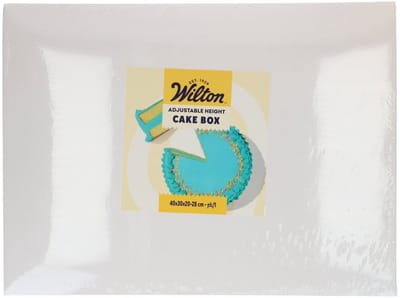 Wilton Taartdoos Verstelbare Hoogte 40x30x20-28cm