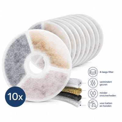 Nedis Drinkfontein Filters - Huisdieren - Action Drinkfontein - Universeel - 10 Stuks