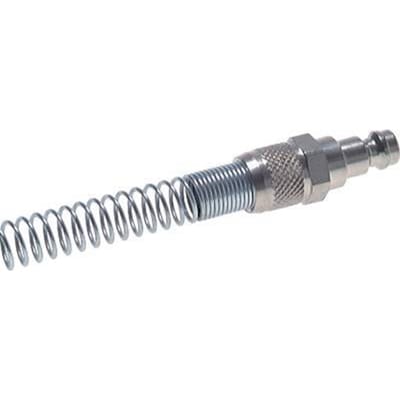 Vernikkeld Messing DN 5 Luchtkoppeling Insteeknippel 6x8 mm Push-On Buigbescherming Draaibaar