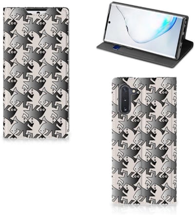 Samsung Galaxy Note 10 Hoesje maken Salamander Grey