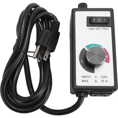 Variabele AC Motor Snelheidsregelaar Veelzijdige Elektrische Ventilator Snelheidsregelaar voor Inline Kanaalafvoer