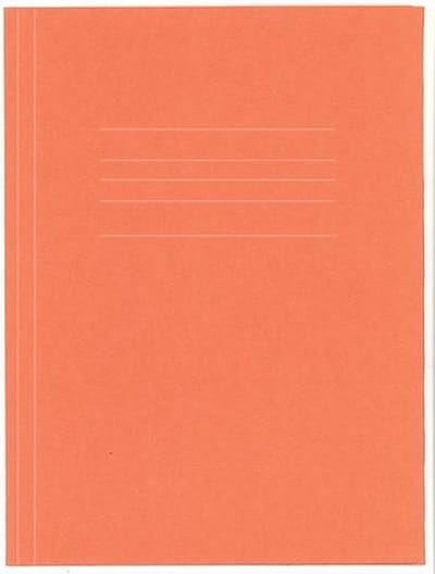 Kangaro dossiermap - folio - 240 grams recycled karton - oranje