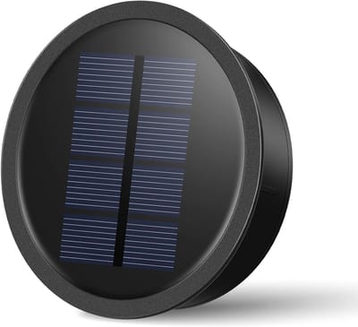 Zonnepaneel Vervanging - Solar Deksel - Buitenverlichting Repareren - IP65 Waterdicht - 82 cm - Zwart
