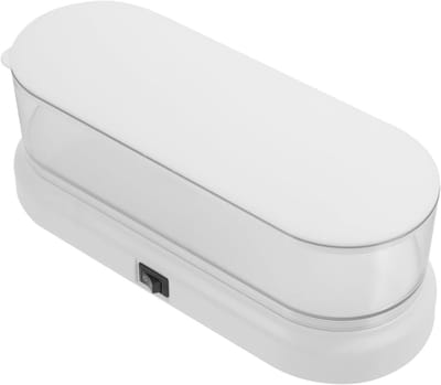 Ultrasone Reiniger - Schoonmaakapparaat - Sieraden Reinigen - Draagbaar Ontwerp - 450ml Tank - Wit
