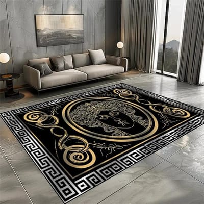 Modern Luxe Tapijt voor Woonkamer Modeontwerp Grote Maat Kleden Garderobe Antislip Vloermatten Slaapkamer Bedzijde Zachte Tapijten 60*90cm