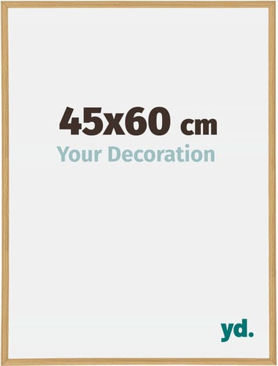 Your Decoration - Fotolijst 45x60 cm - Kunststof - Beuken Licht - Annecy