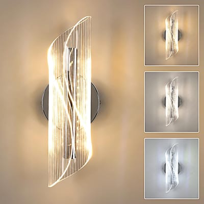 Wandlamp - 28cm - Medium - LED - 16W - Acryl - 3000K/4500K/6500K