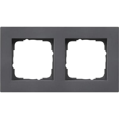 Gira E2 Afdekraam schakelmateriaal - 0212235
