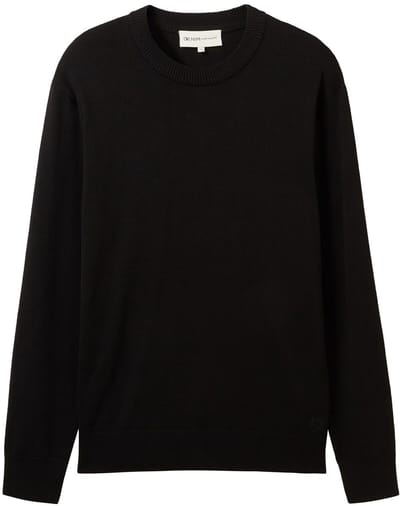 Tom Tailor Basic Crewneck Knit Trui L Man