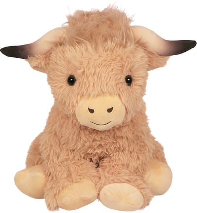 PIA Soft Toys - Pluche Knuffeldier - Schotse hooglander beige 50 cm
