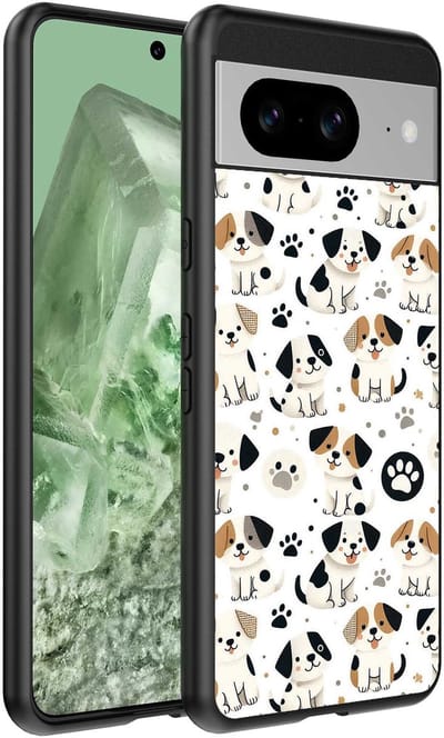 Geschikt voor Google Pixel 8 Telefoonhoesje met honden opdruk - TPU backcover case dog design - Smartphonica geschikt voor Google Pixel 8