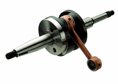 Teknix-krukas met drijfstangen voor Peugeot 50 Ludix One 10p, bouwjaar 2004 t/m 2007, nieuw