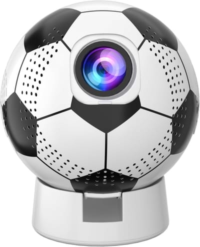 KZQ Smart Mini Projector - Met Ingebouwde App En Elektrische Focus - Wifi 6 En Bluetooth 5 4 - Autokeystone - 1080p Ondersteund - Compatibel Met Smartphone Hdmi Usb - Geschikt Voor Voetbal Kijken - 1 Stuk