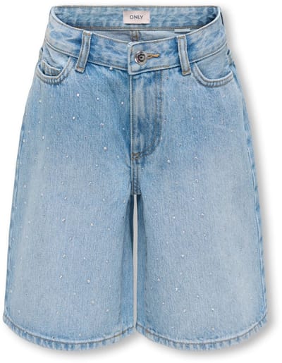 KOGSONNY HW WIDE RHINST DNM SHORTS