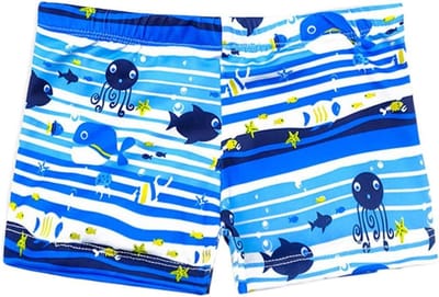 Bedrukte zwemshorts voor jongens - Sneldrogend strandbadpak voor zomerpret - Ideaal voor strand en surfen - 1 stuk in willekeurige stijl