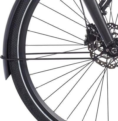Cortina Spatbordstang voor 28 Common jet black matt
