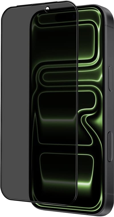Screenprotector Geschikt voor iPhone 17 Pro / 18 Pro - Privacy Filter - Beschermglas - Gehard Glas - Tempered Glass - Screen Protector